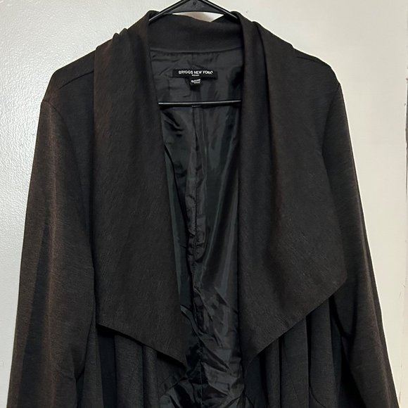 Briggs New York Woman 20W Dark Gray Jacket. - Picture 1 of 7